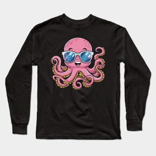 Cute Octopus Long Sleeve T-Shirt